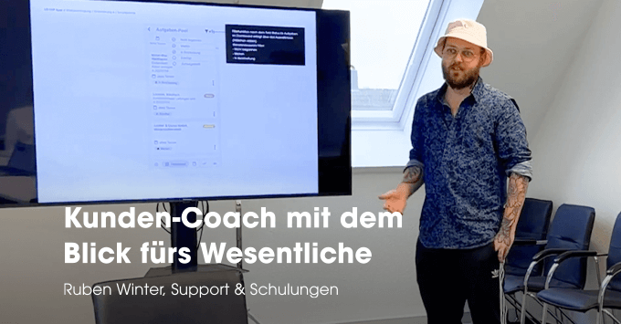 Rubin Winter Support bei LC TOP